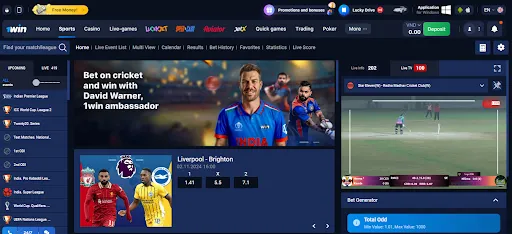 sports 1win betting Vietnam